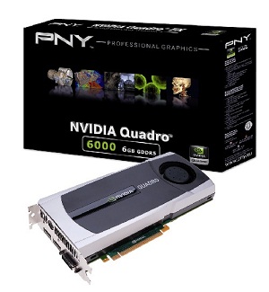 PNY NVIDIA Quadro 6000 (VCQ6000-PB)