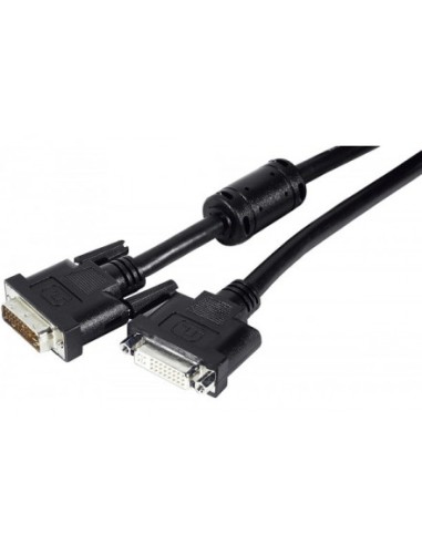 Cable DVI-D M-H 5m