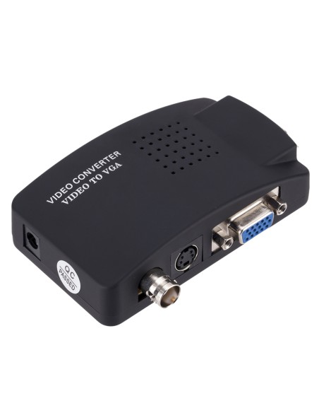 Convertidor de vídeo VGA BNC SVIDEO a VGA