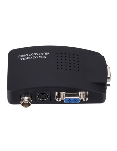 Convertidor de vídeo VGA BNC SVIDEO a VGA