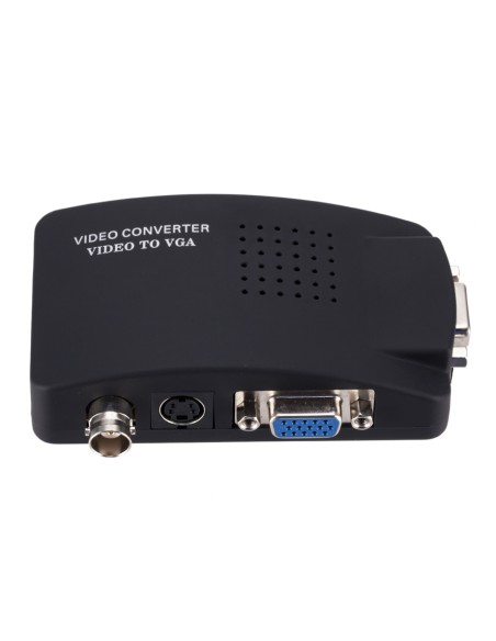 Convertidor de vídeo VGA BNC SVIDEO a VGA