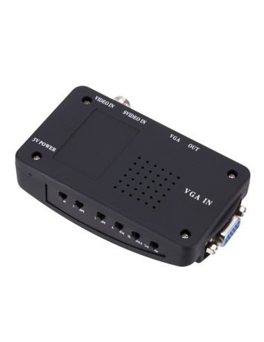 Convertidor de vídeo VGA BNC SVIDEO a VGA