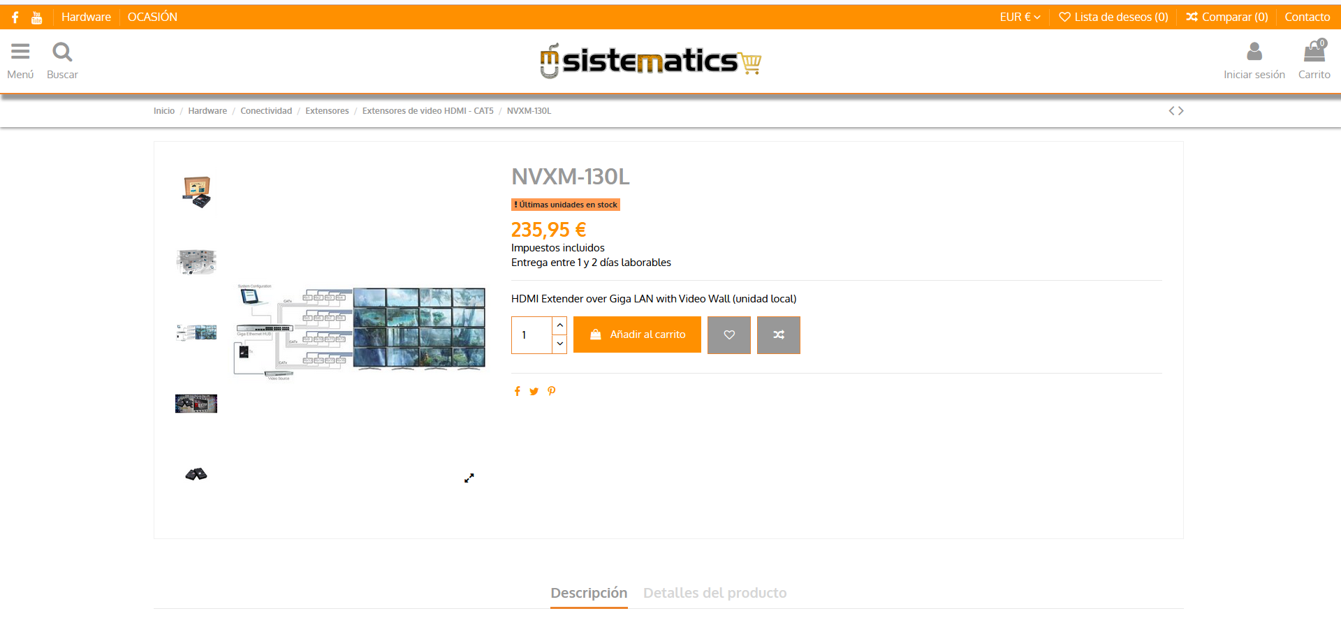 Sistematics - Tienda Online para Empresas